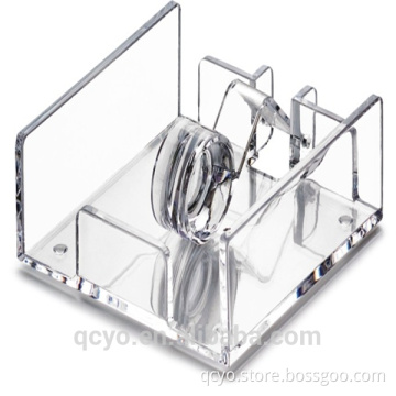 2015 clear flower tissue box